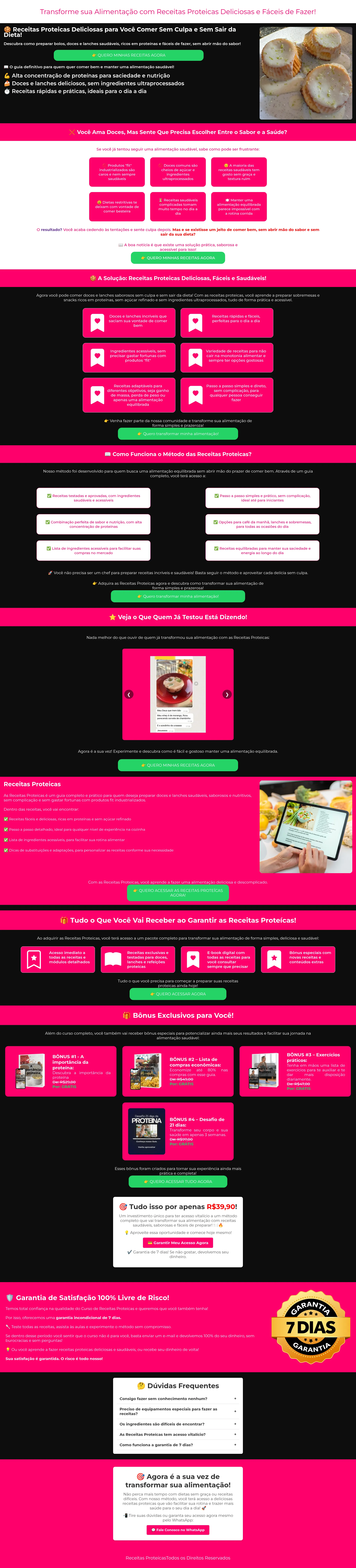 Página de vendas para infoprodutos