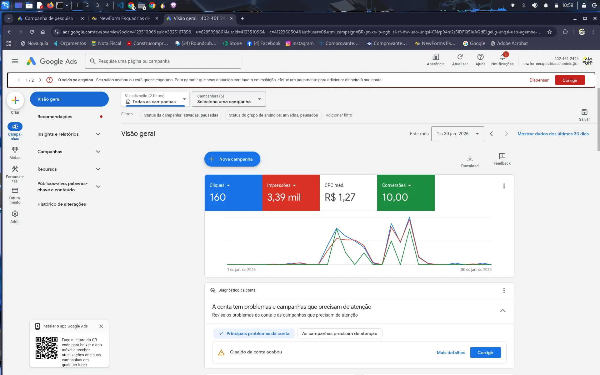 Vendas com tráfego pago